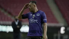 Israel Jiménez en lamento de gol