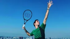 Roger Federer: El suizo conoció a jóvenes italianas que jugaron tenis desde sus azoteas