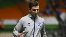 Eugenio Pizzuto jugando con Pachuca