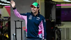Checo Pérez previo a una carrera en la Fórmula 1