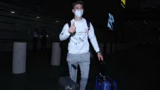 Facundo Waller llegando a la CDMX
