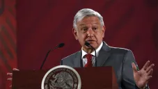 Andrés Manuel López Obrador en conferencia de prensa