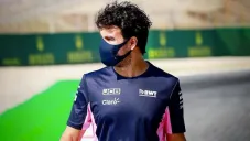 Checo Pérez previo a una carrera de F1
