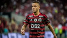 Rafinha durante un duelo con Flamengo en Brasil
