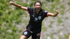 Burkenroad grita tras marcar el gol definitivo