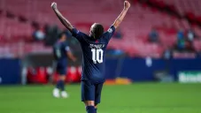 Neymar celebra pase a la Final de Champions