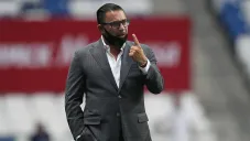 Antonio Mohamed en partido con Rayados