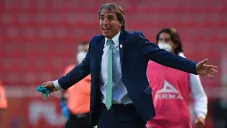 Guillermo Almada durante el duelo ante Necaxa en Liga MX