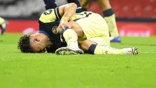 Bruno Valdez al momento de su lesión