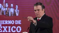 Marcelo Ebrard en conferencia de prensa