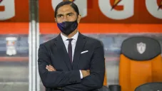 Francisco Palencia durante el duelo de Mazatlán vs Pachuca