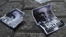 Las protestas contra Billy en una de las manifestaciones