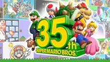Presentación del '35 aniversario de Super Mario Bros'