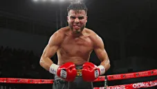 Gallito Quirino Jr después de una pelea