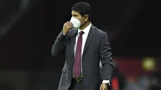 Poncho Sosa en un partido con Necaxa