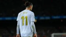 Gareth Bale durante un partido con el Real Madrid