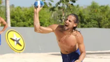 Alex Campos durante su participación en Exatlón