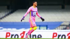 Alfredo Talavera en festejo de gol