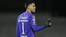 Talavera en festejo de gol