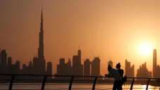 Burj Khalifa, rascacielos de Dubai, proyectó la bandera de México por la independencia