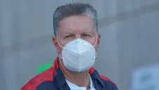 Ricardo Peláez previo a un partido