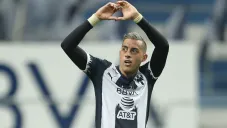 Funes Mori, tras marcar un gol con Rayados