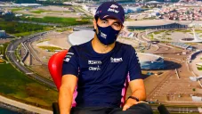 Checo Pérez, en conferencia de prensa