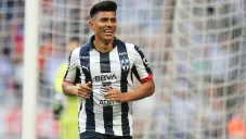 Jesús Gallardo en partido con Monterrey