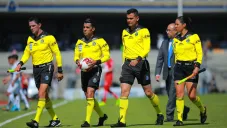 Árbitros previo a un partido