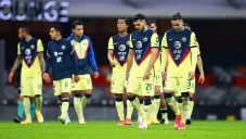 Jugadores del América en lamento