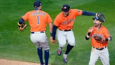 Springer y Correa celebran ante Minnesota