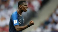 Paul Pogba con la selección francesa