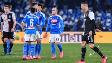 Juventus vs Napoli en la Serie A
