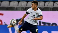 Stephan El Shaarawy en acción con Italia