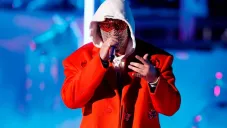 Bad Bunny en una presentación