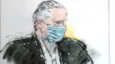 Salvador Cienfuegos Zepeda, aparece en la corte federal