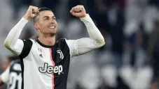 Cristiano Ronaldo en juego con la Juventus