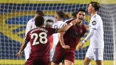 Jiménez celebra con los Wolves