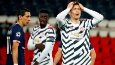 Victor Lindelof lamenta una falla en el duelo ante el PSG