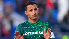 Andrés Guardado durante un duelo con el Betis en LaLiga
