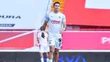 Jesús Molina durante un calentamiento