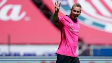 Rubens Sambueza luego de marcar ante Xolos