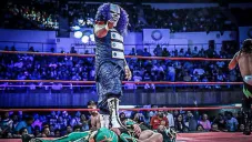 Dave the Clown en el ring