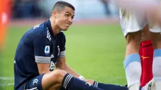 Juventus: Cristiano Ronaldo salió lesionado del juego ante la Lazio