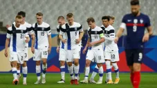 Finlandia en festejo ante Francia