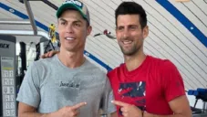 Cristiano Ronaldo y Novak Djokovic