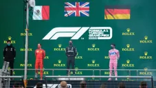 Error en el podio del GP de Turquía