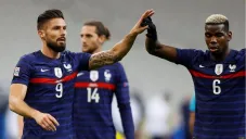 Oliver Giroud marcó dos goles para Francia