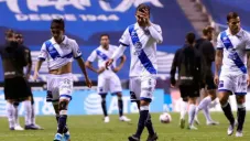 Jugadores de Puebla se lamentan tras un juego