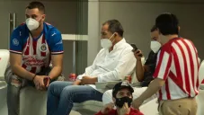 Galindo observa el Clásico Nacional